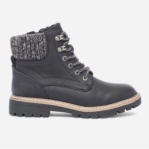 Madden Girl Black Ankle Boots